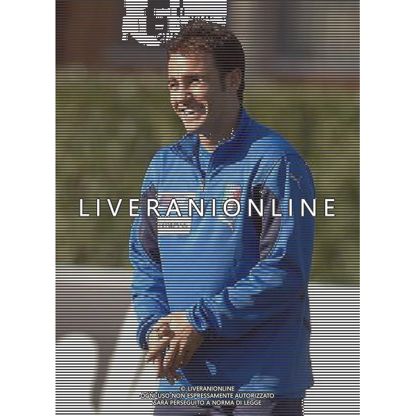 Allenamento della Nazionale Italiana a Coverciano Coverciano(FI) - 13.11.2007 Nella Foto:Fabio Cannavaro /Ph.Vitez-Ag. Aldo Liverani