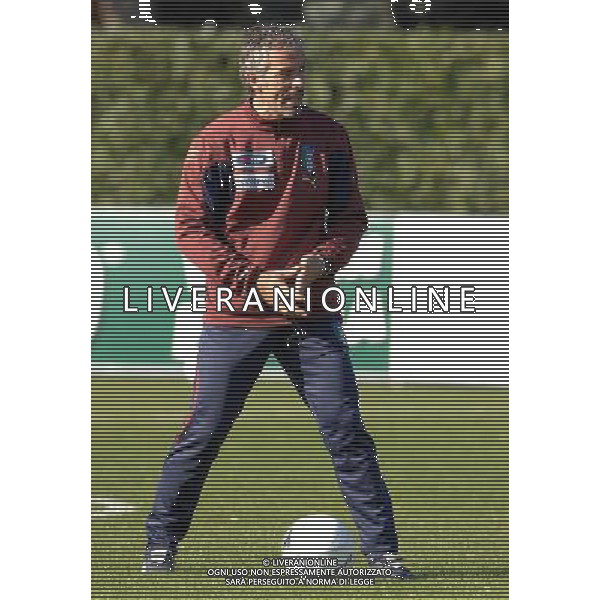 Allenamento della Nazionale Italiana a Coverciano Coverciano(FI) - 13.11.2007 Nella Foto:Roberto Donadoni /Ph.Vitez-Ag. Aldo Liverani