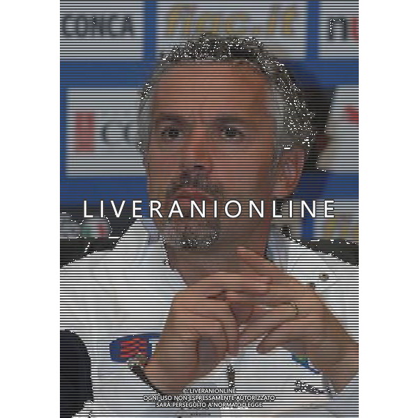 Conferenza Stampa e Presentazione nuova maglia da trasferta Coverciano(FI) - 13.11.2007 Nella Foto:Roberto Donadoni /Ph.Vitez-Ag. Aldo Liverani