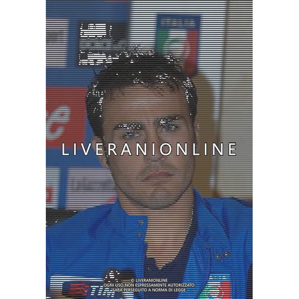 Conferenza Stampa e Presentazione nuova maglia da trasferta Coverciano(FI) - 13.11.2007 Nella Foto:Fabio Cannavaro /Ph.Vitez-Ag. Aldo Liverani