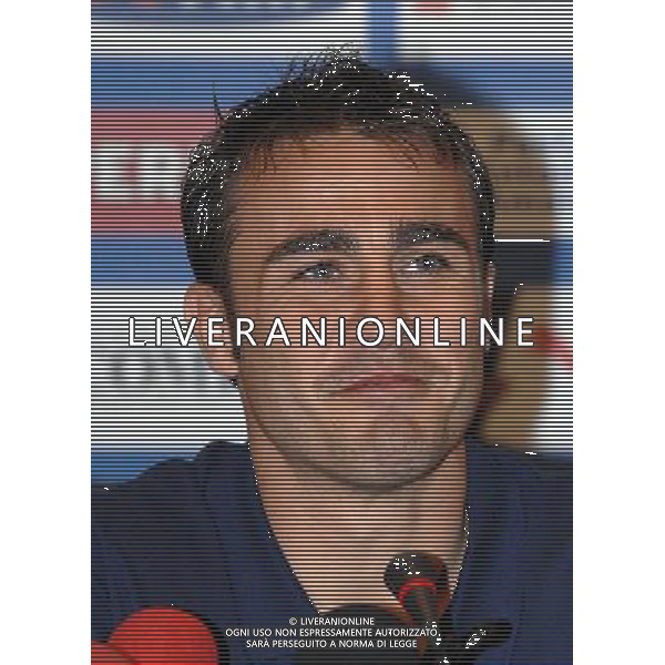 Conferenza Stampa e Presentazione nuova maglia da trasferta Coverciano(FI) - 13.11.2007 Nella Foto:Fabio Cannavaro /Ph.Vitez-Ag. Aldo Liverani