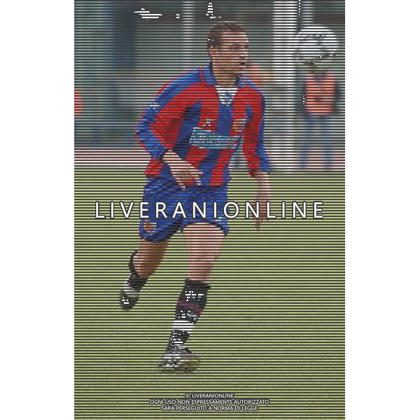 Eddy Baggio con la maglia del Catania Calcio 2001/2002 ph sergi/Ag. Aldo Liverani Sas