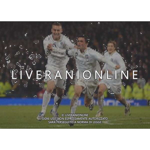 Qualificazioni ai Campionati Europei 2008 Glasgow - 17.11.2007 Scozia-Italia Nella Foto:Christian Panucci esulta /Ph.Vitez-Ag. Aldo Liverani