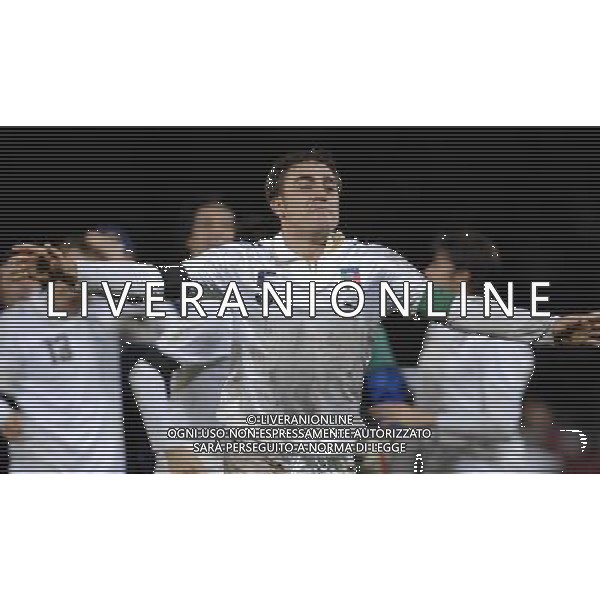 Qualificazioni ai Campionati Europei 2008 Glasgow - 17.11.2007 Scozia-Italia Nella Foto:Fabio Cannavaro esulta a fine partita /Ph.Vitez-Ag. Aldo Liverani