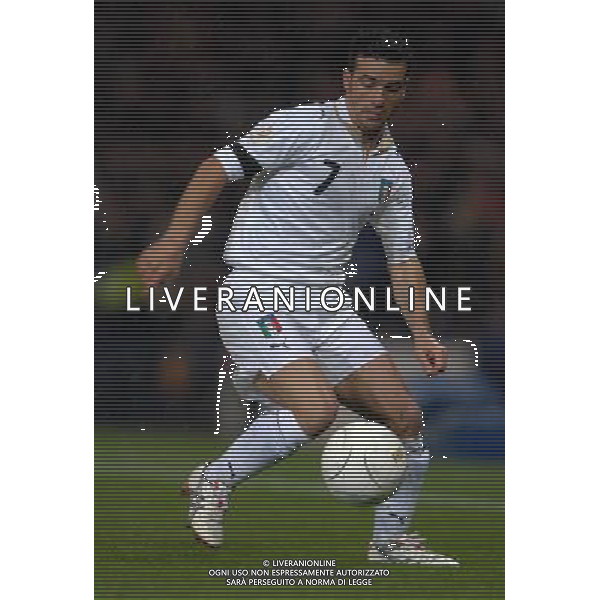 Qualificazioni ai Campionati Europei 2008 Glasgow - 17.11.2007 Scozia-Italia Nella Foto:Antonio Di Natale /Ph.Vitez-Ag. Aldo Liverani