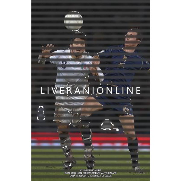 Qualificazioni ai Campionati Europei 2008 Glasgow - 17.11.2007 Scozia-Italia Nella Foto:Gennaro Gattuso-Barry Ferguson /Ph.Vitez-Ag. Aldo Liverani