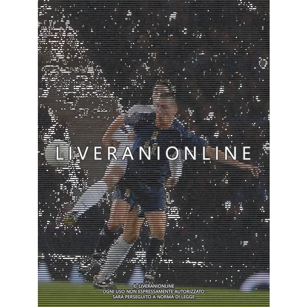 Qualificazioni ai Campionati Europei 2008 Glasgow - 17.11.2007 Scozia-Italia Nella Foto:Scott Brown-Andrea Barzagli /Ph.Vitez-Ag. Aldo Liverani