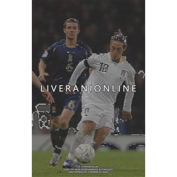 Qualificazioni ai Campionati Europei 2008 Glasgow - 17.11.2007 Scozia-Italia Nella Foto:Mauro German Camonaresi /Ph.Vitez-Ag. Aldo Liverani