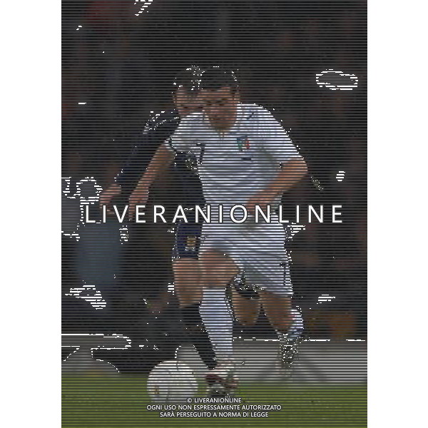 Qualificazioni ai Campionati Europei 2008 Glasgow - 17.11.2007 Scozia-Italia Nella Foto:Antonio Di Natale /Ph.Vitez-Ag. Aldo Liverani