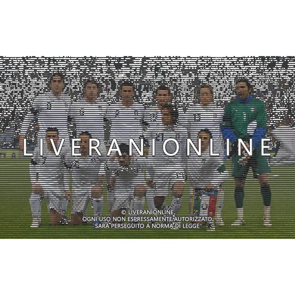 Qualificazioni ai Campionati Europei 2008 Glasgow - 17.11.2007 Scozia-Italia Nella Foto:Formazione Italia /Ph.Vitez-Ag. Aldo Liverani