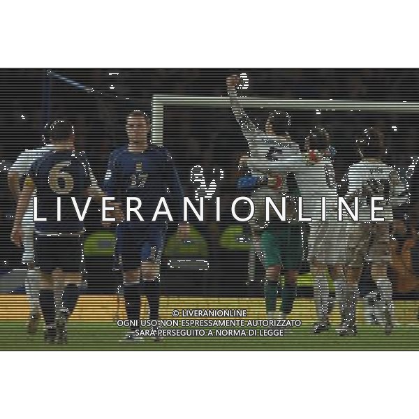 Qualificazioni ai Campionati Europei 2008 Glasgow - 17.11.2007 Scozia-Italia Nella Foto:Festeggiamenti Italia /Ph.Vitez-Ag. Aldo Liverani