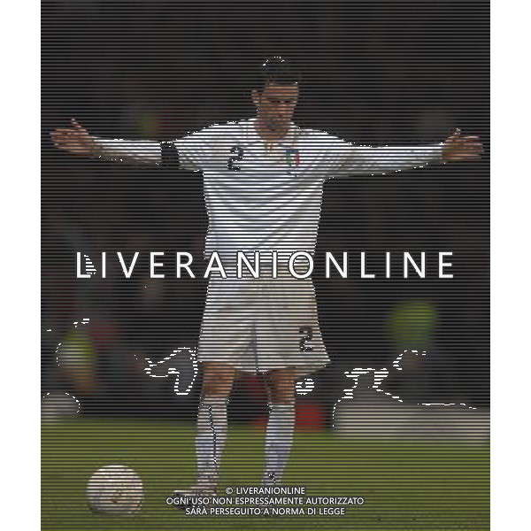 Qualificazioni ai Campionati Europei 2008 Glasgow - 17.11.2007 Scozia-Italia Nella Foto:Christian Panucci /Ph.Vitez-Ag. Aldo Liverani