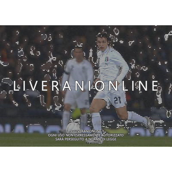 Qualificazioni ai Campionati Europei 2008 Glasgow - 17.11.2007 Scozia-Italia Nella Foto:Andrea Pirlo /Ph.Vitez-Ag. Aldo Liverani