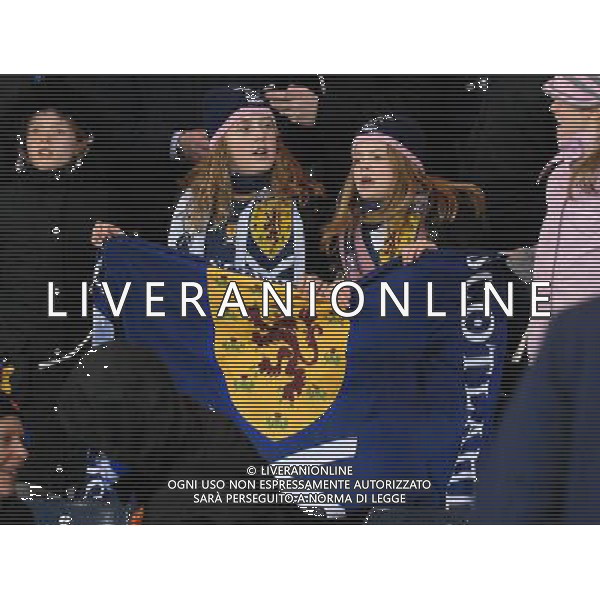 Qualificazioni ai Campionati Europei 2008 Glasgow - 17.11.2007 Scozia-Italia Nella Foto:Tifosi Scozia /Ph.Vitez-Ag. Aldo Liverani