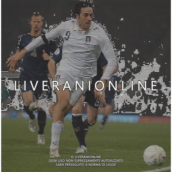 Qualificazioni ai Campionati Europei 2008 Glasgow - 17.11.2007 Scozia-Italia Nella Foto:Luca Toni /Ph.Vitez-Ag. Aldo Liverani