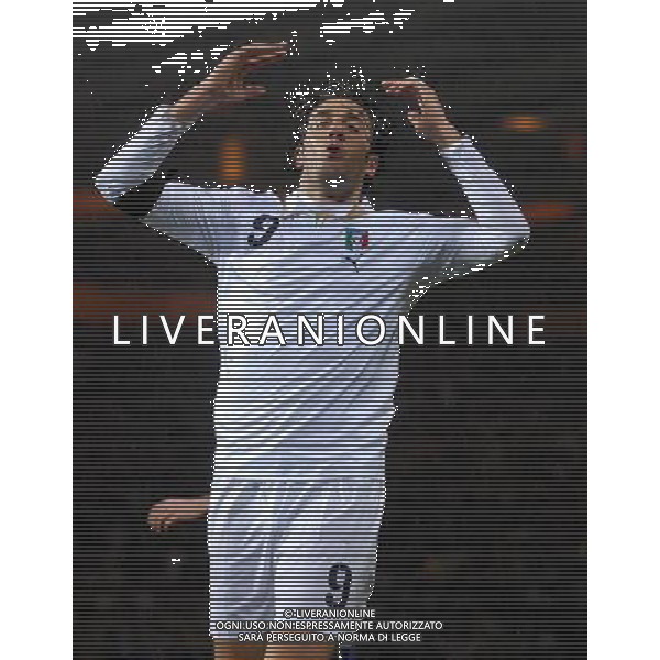 Qualificazioni ai Campionati Europei 2008 Glasgow - 17.11.2007 Scozia-Italia Nella Foto:Luca Toni /Ph.Vitez-Ag. Aldo Liverani