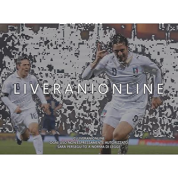 Qualificazioni ai Campionati Europei 2008 Glasgow - 17.11.2007 Scozia-Italia Nella Foto:Luca Toni /Ph.Vitez-Ag. Aldo Liverani