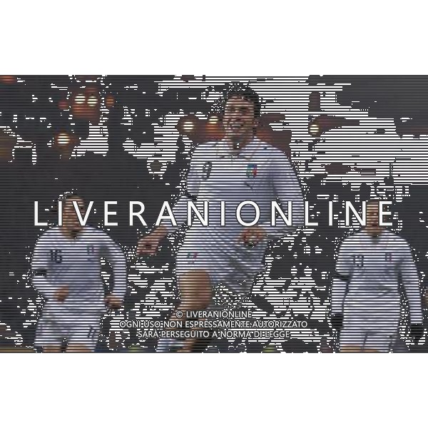 Qualificazioni ai Campionati Europei 2008 Glasgow - 17.11.2007 Scozia-Italia Nella Foto:Luca Toni /Ph.Vitez-Ag. Aldo Liverani