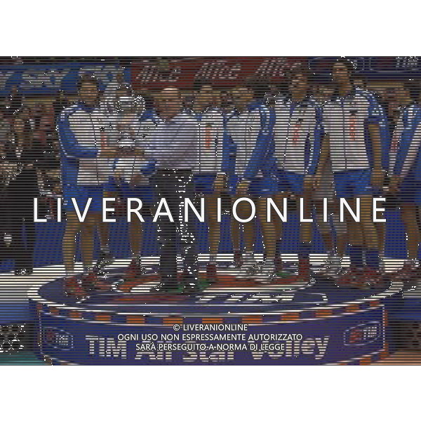 TIM All Star Volley Forlì - 11.11.2007 Italia-JBL All Star A1 Nella Foto:Premiazione Nazionale Italiana /Ph.Vitez-Ag. Aldo Liverani