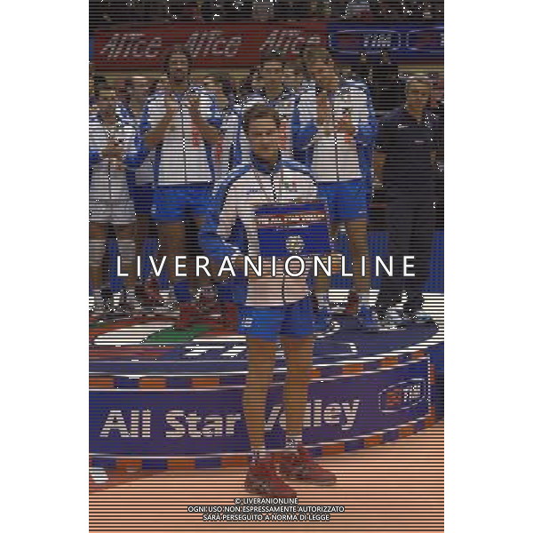 TIM All Star Volley Forlì - 11.11.2007 Italia-JBL All Star A1 Nella Foto:Matej Cernic premiato miglior giocatore /Ph.Vitez-Ag. Aldo Liverani
