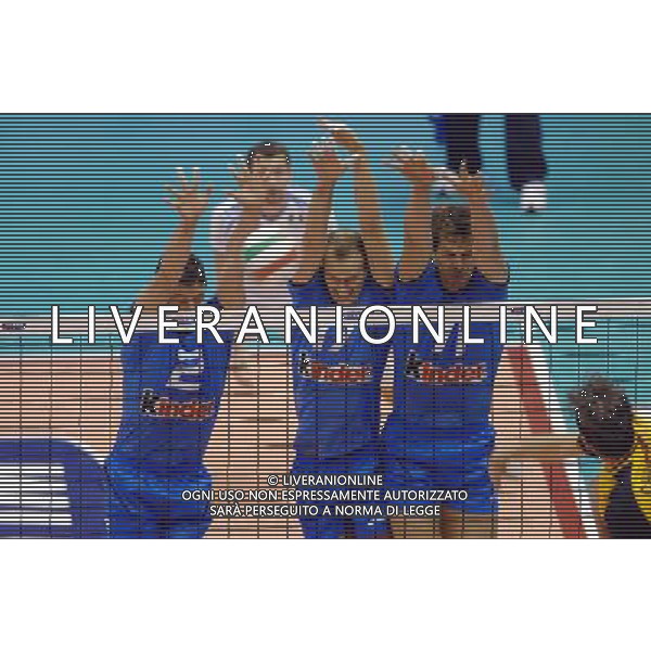 TIM All Star Volley 2007 Forlì - 11.11.2007 Nella Foto: MANUEL CASCIONE-HRISTO ZLATANOV-ANDREA SALA(ITALIA) /Ph.Vitez-Ag. Aldo Liverani