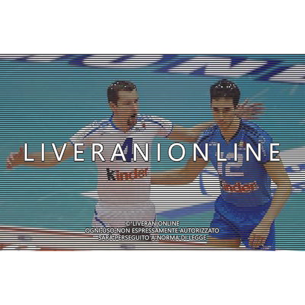 TIM All Star Volley 2007 Forlì - 11.11.2007 Nella Foto: LORIS MANIA\'-MATTEO MARTINO(ITALIA) /Ph.Vitez-Ag. Aldo Liverani