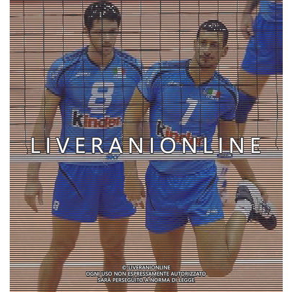 TIM All Star Volley 2007 Forlì - 11.11.2007 Nella Foto:LUIGI MASTRANGELO-ALBERTO CISOLLA(ITALIA) /Ph.Vitez-Ag. Aldo Liverani