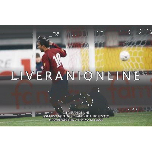 Padova - Reggiana Coppa Italia Serie C 21/11/2007 nella foto il gol di ruffini ph Garbuio/Ag. Aldo Liverani Sas