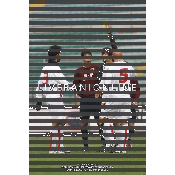 Padova - Reggiana Coppa Italia Serie C 21/11/2007 nella foto ammonizione di ruffini ph Garbuio/Ag. Aldo Liverani Sas