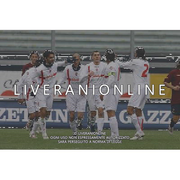 Padova - Reggiana Coppa Italia Serie C 21/11/2007 nella foto esultanza dopo il gol di amenta ph Garbuio/Ag. Aldo Liverani Sas