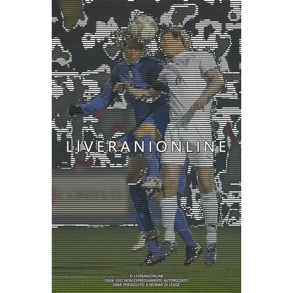 ITALIA-FAR OER QUALIF EURO 2008 21/11/2007 NELLA FOTO ambrosini e jacobsen FOTO MARCO LUZZANI-AG ALDO LIVERANI