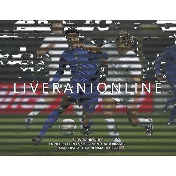 ITALIA-FAR OER QUALIF EURO 2008 21/11/2007 NELLA FOTO RAFFAELE PALLADINO FOTO MARCO LUZZANI-AG ALDO LIVERANI