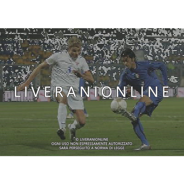 ITALIA-FAR OER QUALIF EURO 2008 21/11/2007 NELLA FOTO RAFFAELE PALLADINO FOTO MARCO LUZZANI-AG ALDO LIVERANI