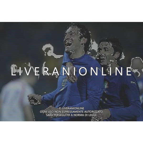 ITALIA-FAR OER QUALIF EURO 2008 21/11/2007 NELLA FOTO toni esulta FOTO MARCO LUZZANI-AG ALDO LIVERANI