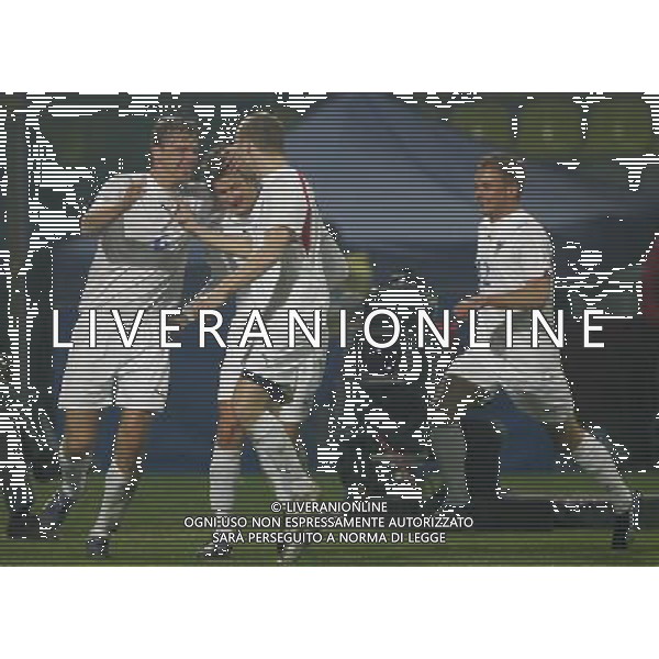 ITALIA-FAR OER QUALIF EURO 2008 21/11/2007 NELLA FOTO esultanza jacobsen FOTO MARCO LUZZANI-AG ALDO LIVERANI