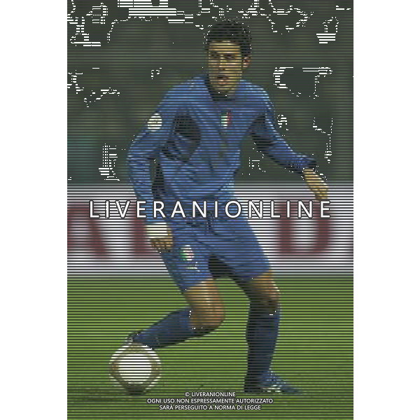 Modena 21/11/2007 qualificazione euro 2008 italia-far oer nella foto fabio grosso ph marco luzzani/ag aldo liverani s.a.s.