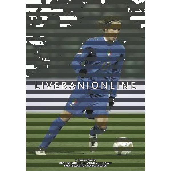Modena 21/11/2007 qualificazione euro 2008 italia-far oer nella foto massimo ambrosini ph marco luzzani/ag aldo liverani s.a.s.
