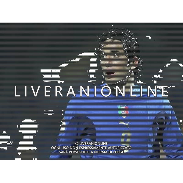 Modena 21/11/2007 qualificazione euro 2008 italia-far oer nella foto luca toni ph marco luzzani/ag aldo liverani s.a.s.