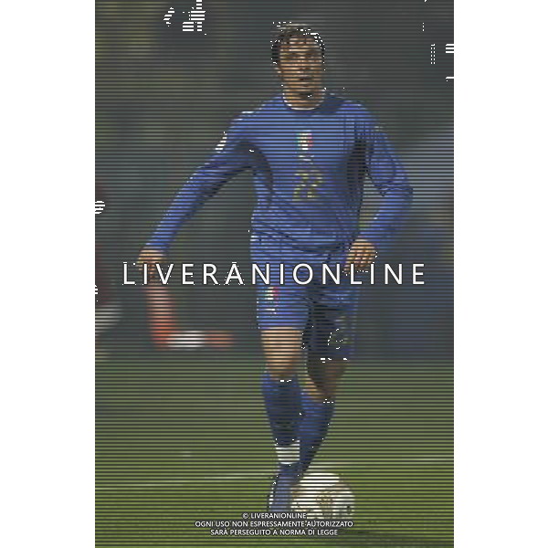 Modena 21/11/2007 qualificazione euro 2008 italia-far oer nella foto massimo oddo ph marco luzzani/ag aldo liverani s.a.s.