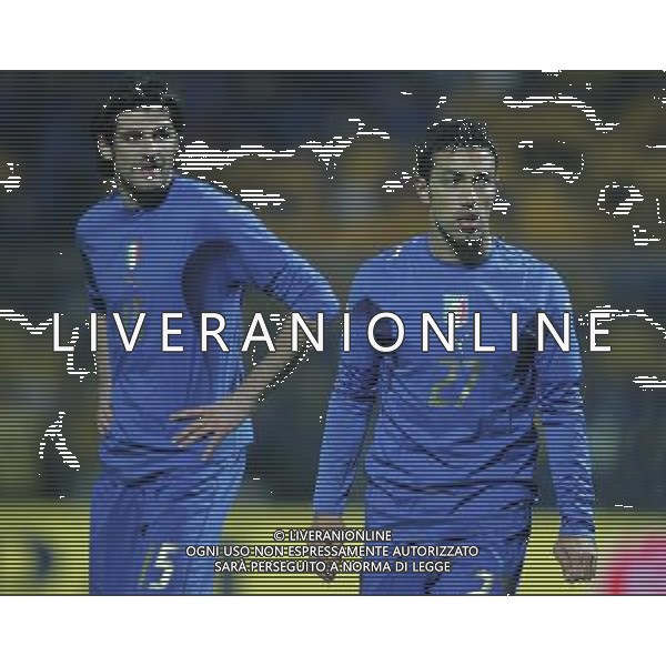 Modena 21/11/2007 qualificazione euro 2008 italia-far oer nella foto iaquinta e quagliarella ph marco luzzani/ag aldo liverani s.a.s.