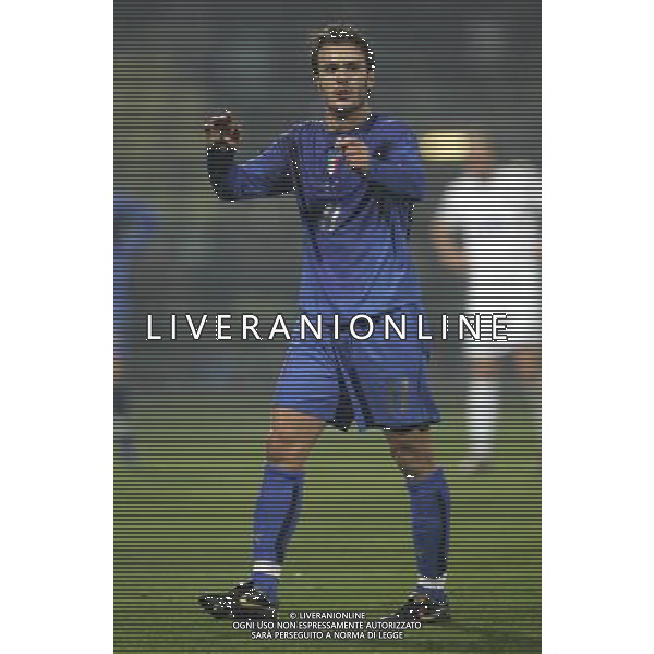 Modena 21/11/2007 qualificazione euro 2008 italia-far oer nella foto alberto gilardino ph marco luzzani/ag aldo liverani s.a.s.