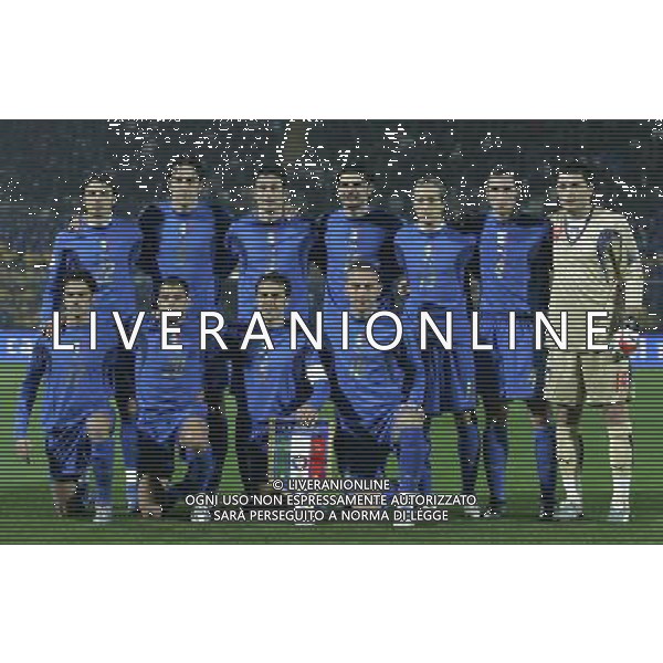 Modena 21/11/2007 qualificazione euro 2008 italia-far oer nella foto formazione italia ph marco luzzani/ag aldo liverani s.a.s.