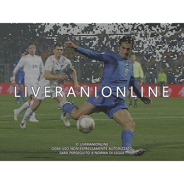 Modena 21/11/2007 qualificazione euro 2008 italia-far oer nella foto occasione luca toni ph marco luzzani/ag aldo liverani s.a.s.