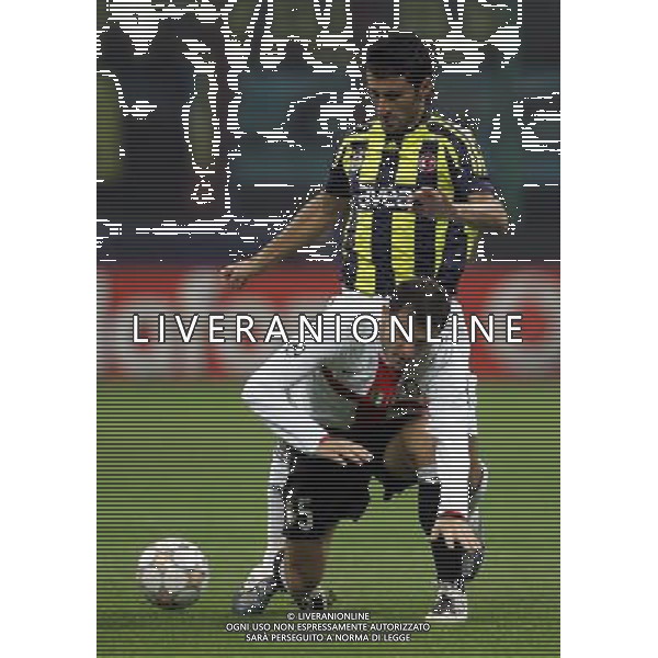 Inter - Fenerbahce Champions League 27/11/2007 nella foto dejan stankovic e sekcuk sahin ph luzzani/Ag. Aldo Liverani Sas