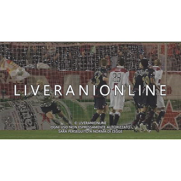 Manuel Almunia battuto sul tiro di Luis Fabiano che segna il gol del 2-1 Siviglia - Arsenal, Champions League, Group H, Seville, Andalusia, Spagna 27/11/2007, Picture by Ian Kington(IPS PHOTO AGENCY)/Ag. Aldo Liverani Sas Only Italy - Only for Italian Market 