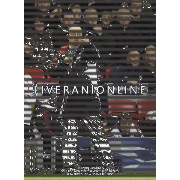 Rafael Benitez Liverpool fc - Porto fc Champions League Group A Anfield in Liverpool (UK) on 28/11/2007 pic MarcelloPozzetti©IPS - Photo Agency/Ag. Aldo Liverani Sas Only Italy - Only for Italian Market