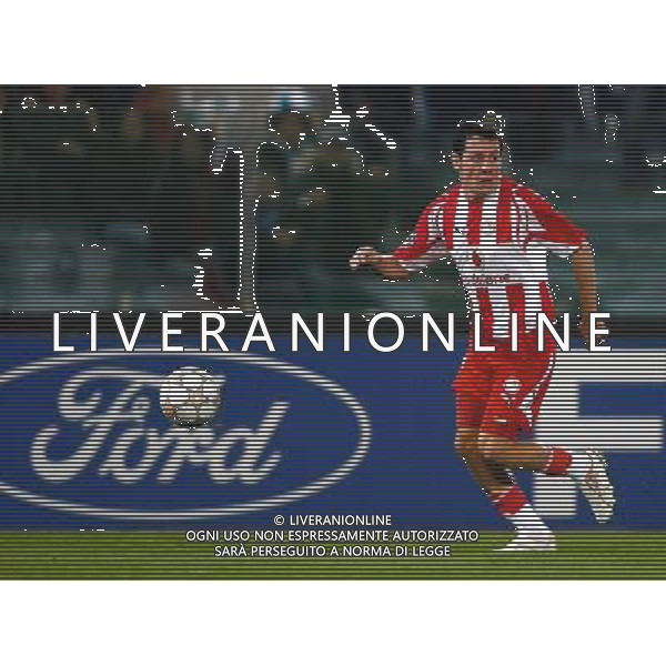 Lazio - Olympiakos 28/11/2007 Champions League 2007/2008 - fase a gironi 5a giornata Gruppo C nella foto: Ieroklis STOLTIDIS ph Corradetti / ag. Aldo Liverani Sas