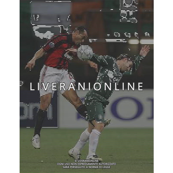 Milan - Celtic Champions League 04/12/2007 nella foto marcos cafu\' e McDonald ph luzzani/Ag. Aldo Liverani Sas
