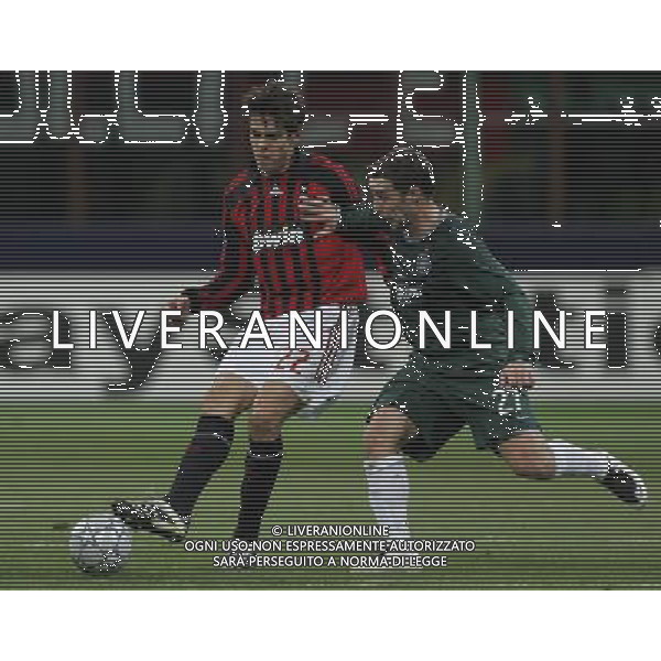 Milan - Celtic Champions League 04/12/2007 nella foto kaka\' e McDonald ph luzzani/Ag. Aldo Liverani Sas