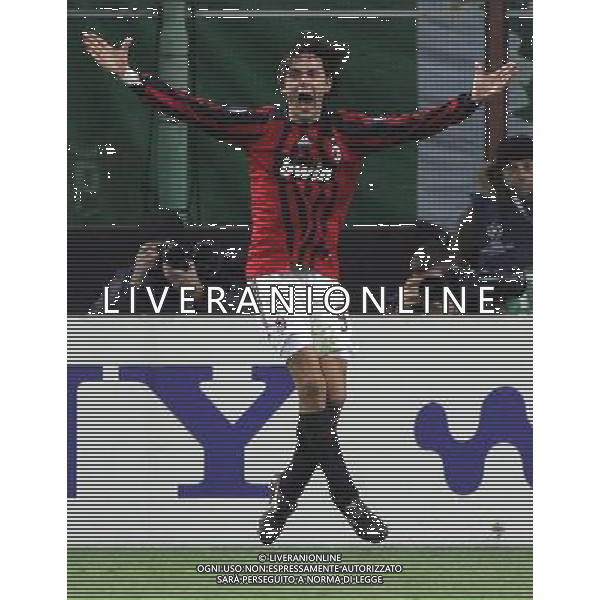 Milan - Celtic Champions League 04/12/2007 nella foto esultanza dopo il gol di filippo inzaghi ph luzzani/Ag. Aldo Liverani Sas